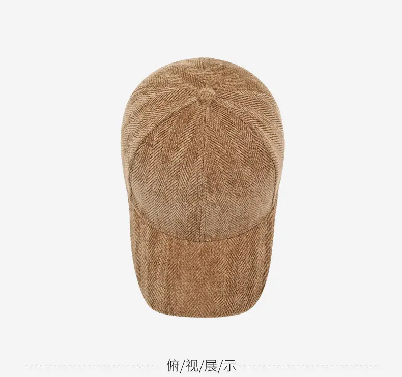 Herringbone Cap Small Men Women British Peaked — feature 12
