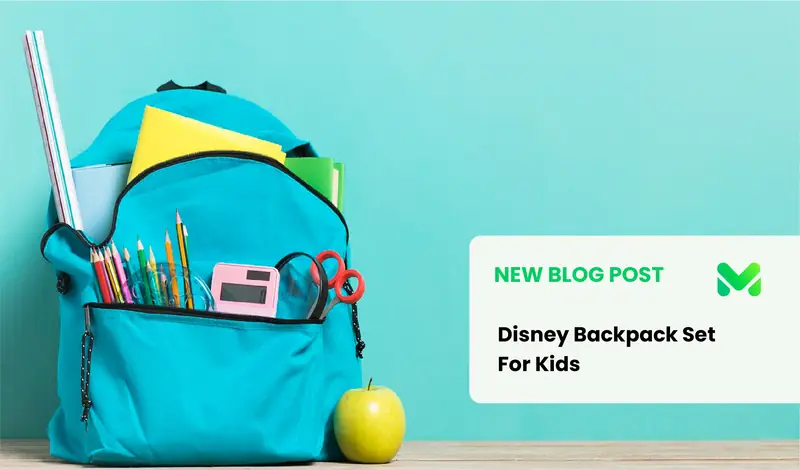 Disney Backpack Set For Kids