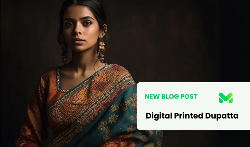 Digital Printed Dupatta: