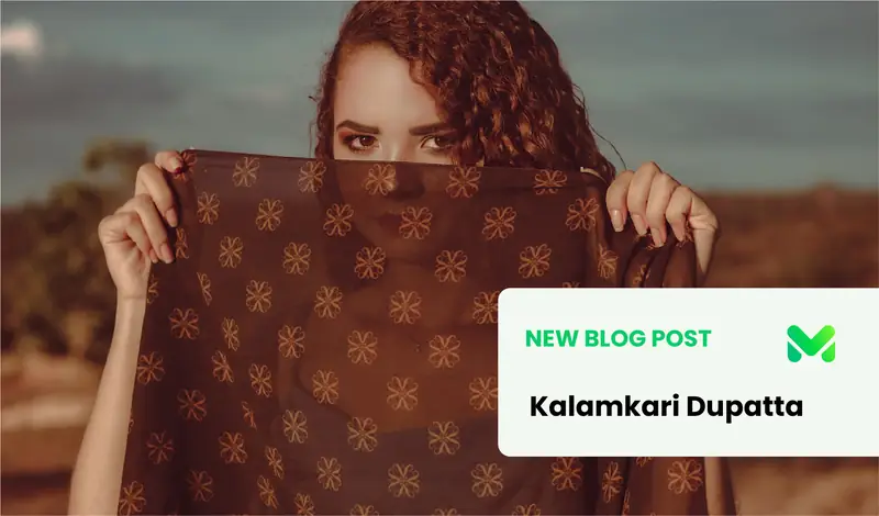 Kalamkari Dupatta