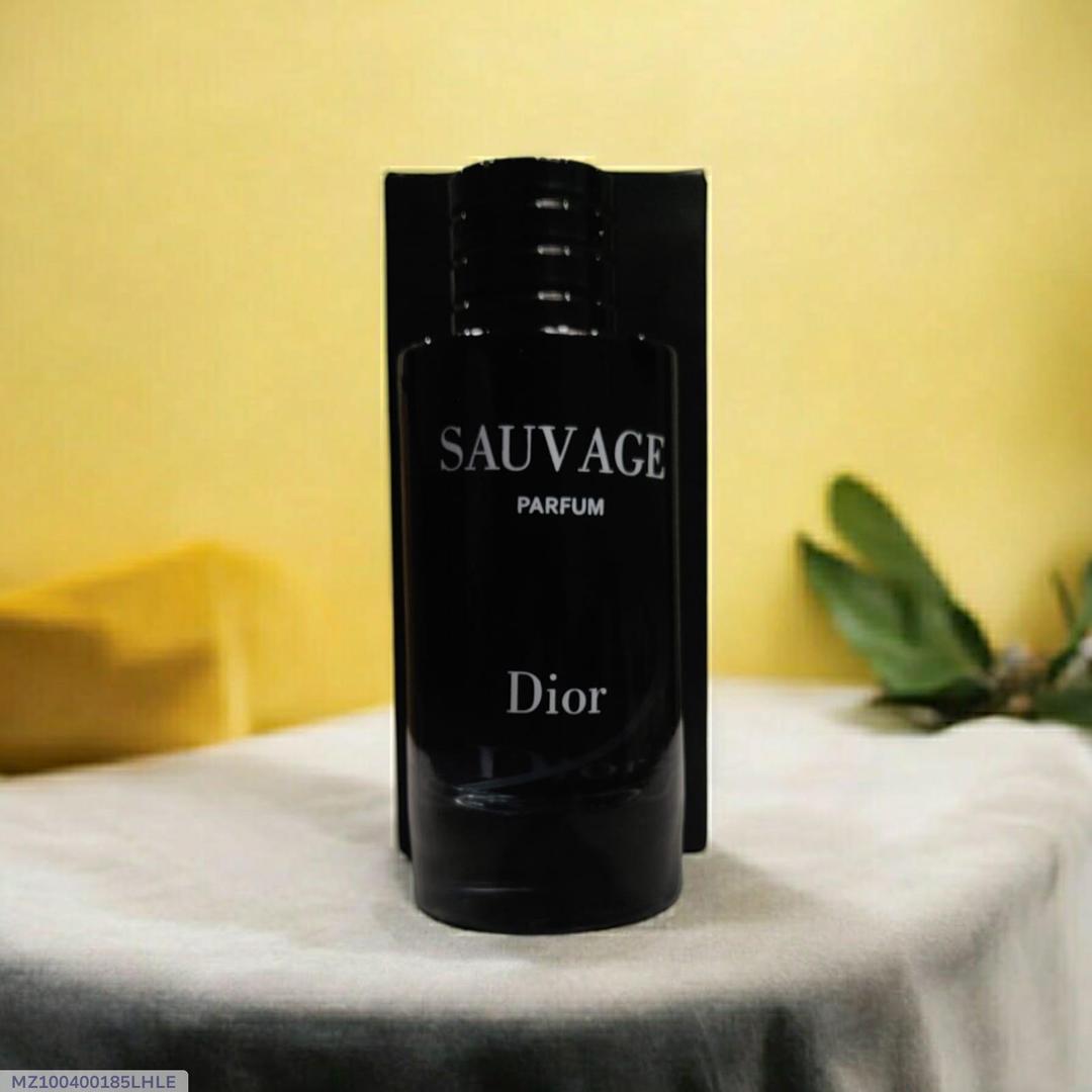 Dior Sauvage Parfum Black Glass Bottle 12H Sweat Resistant