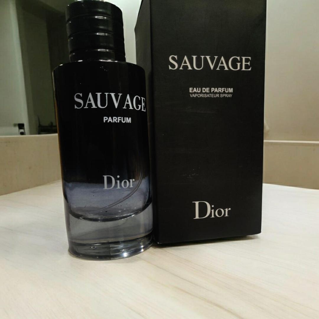 Dior Sauvage Parfum Black Glass Bottle 12H Sweat Resistant