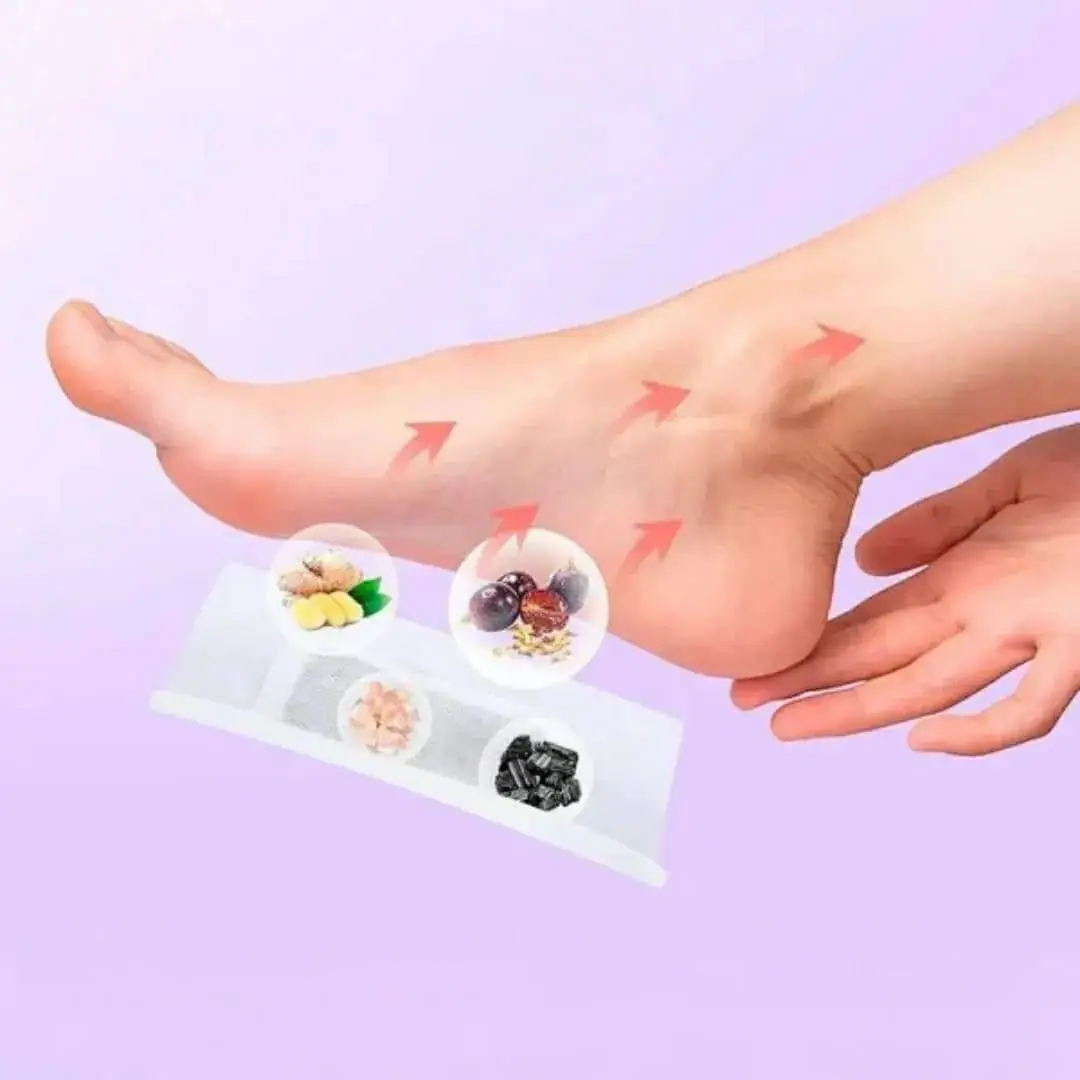 Breathable And Hypoallergenic Materials For Sensitive Skin Foot Patch
