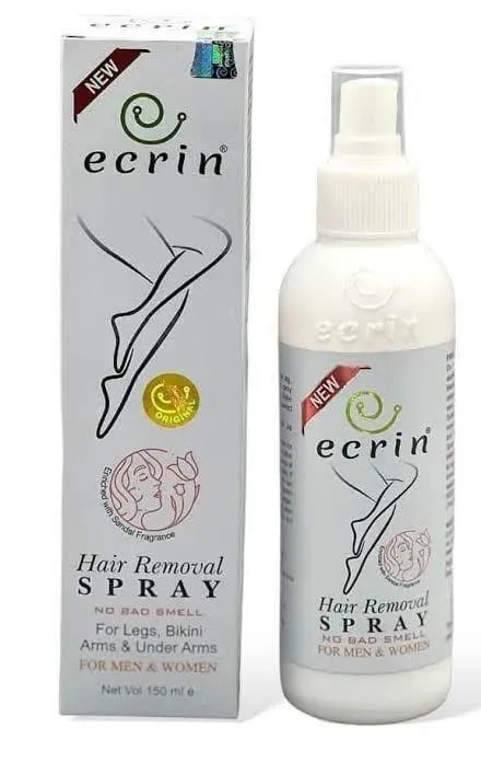 Ecrin Hair Removal Spray for Men Women Smooth No Bad Smell