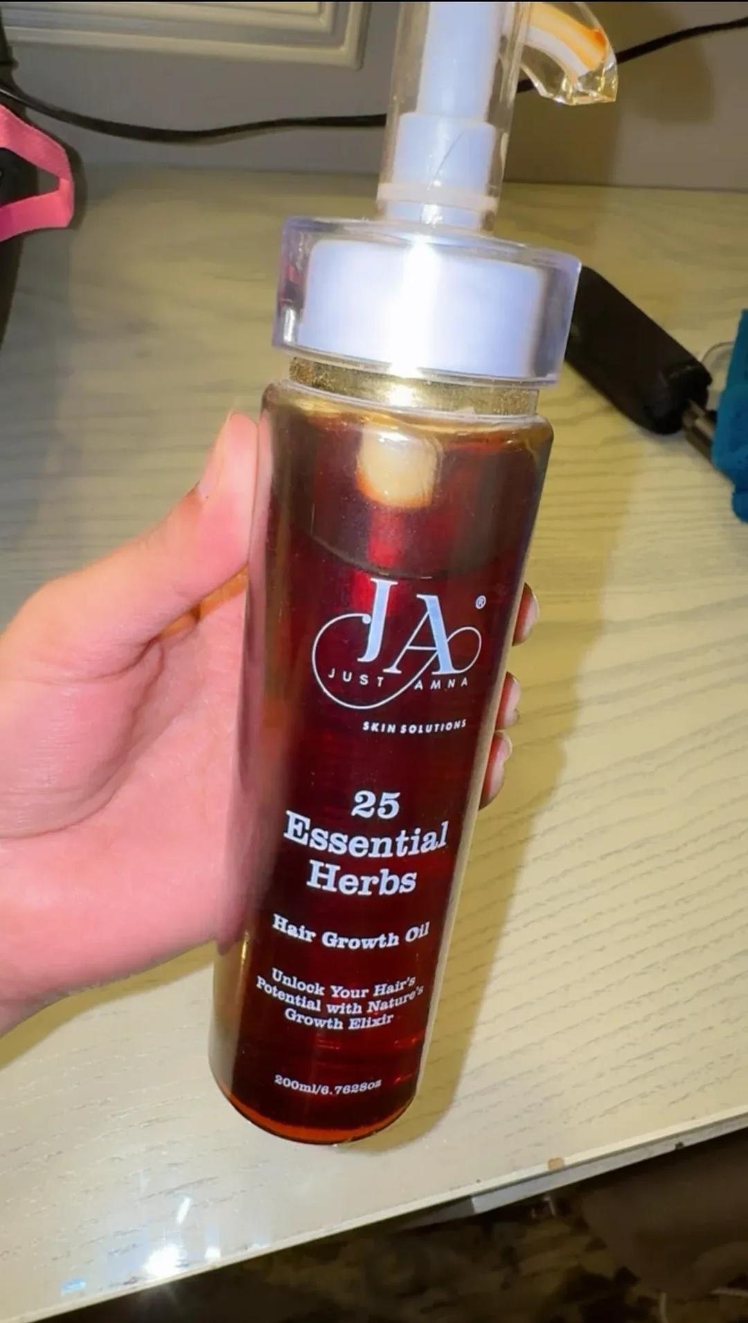 Just Amna Hair Growth Oil for All Hair Types preview angle