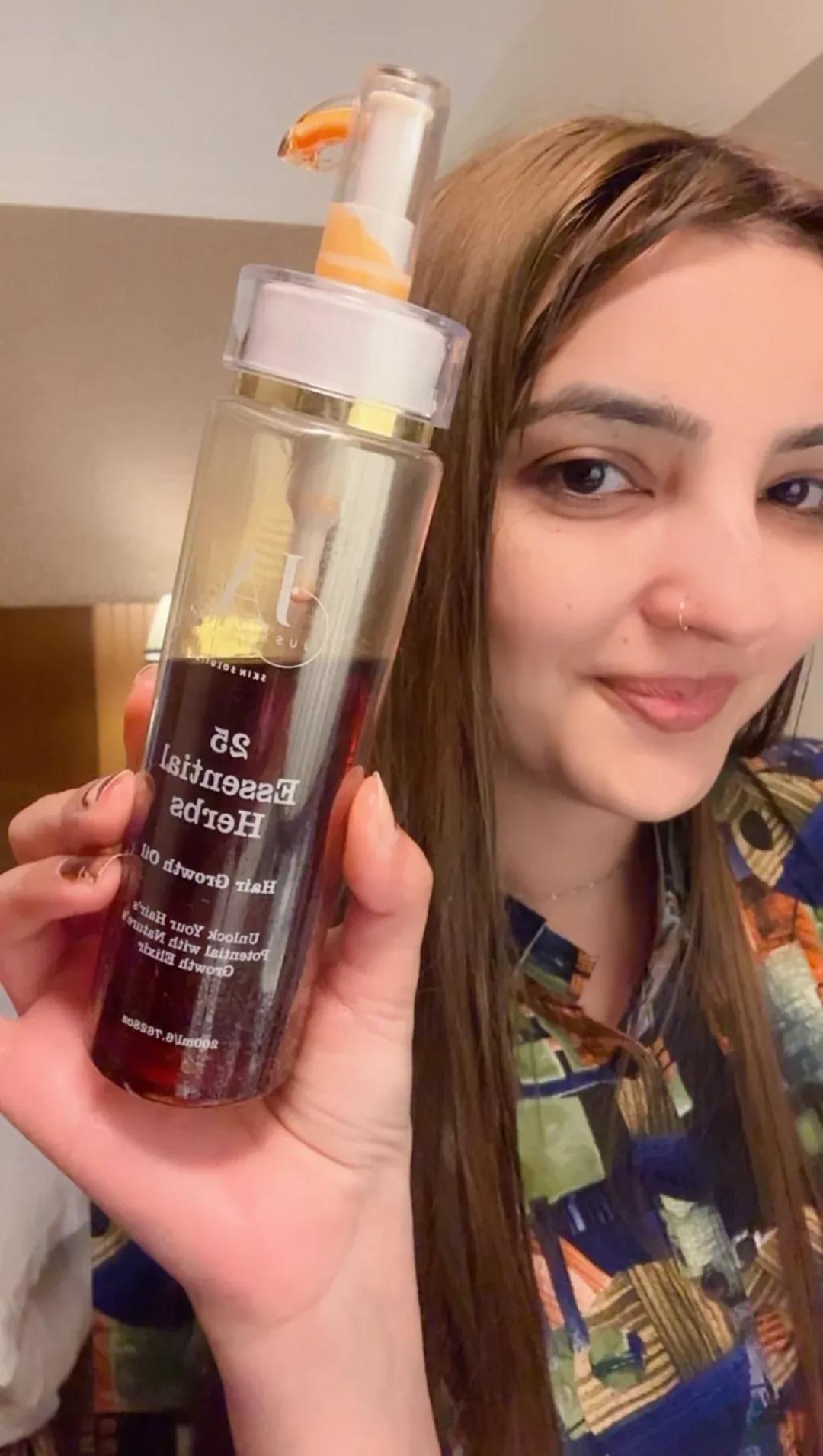 Just Amna Hair Growth Oil for All Hair Types preview angle