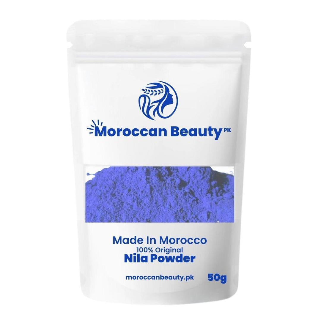 Blue Face Mask Powder for Oily Skin Brightening & Anti Aging