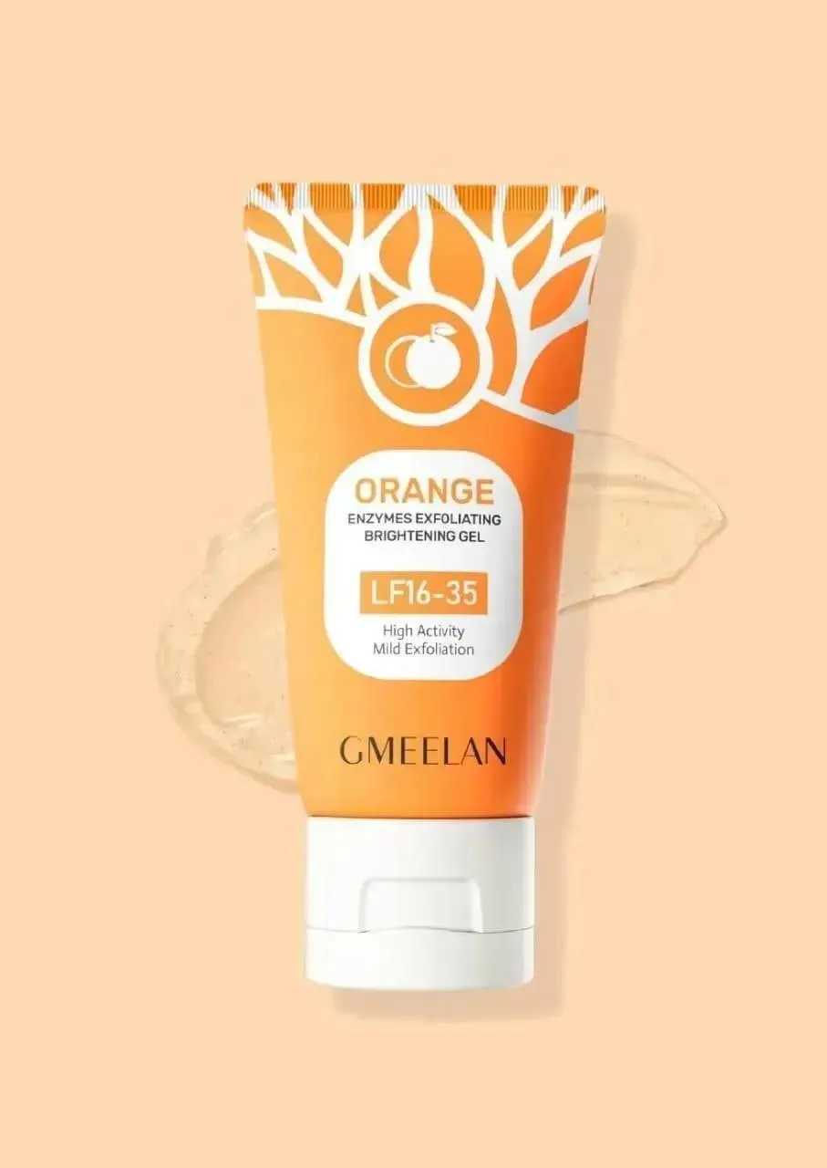Orange enzymes brightening gel
