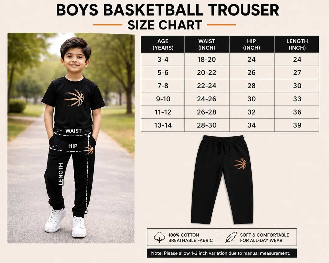 Kids Graphic Track Suit White Black Summer Wear