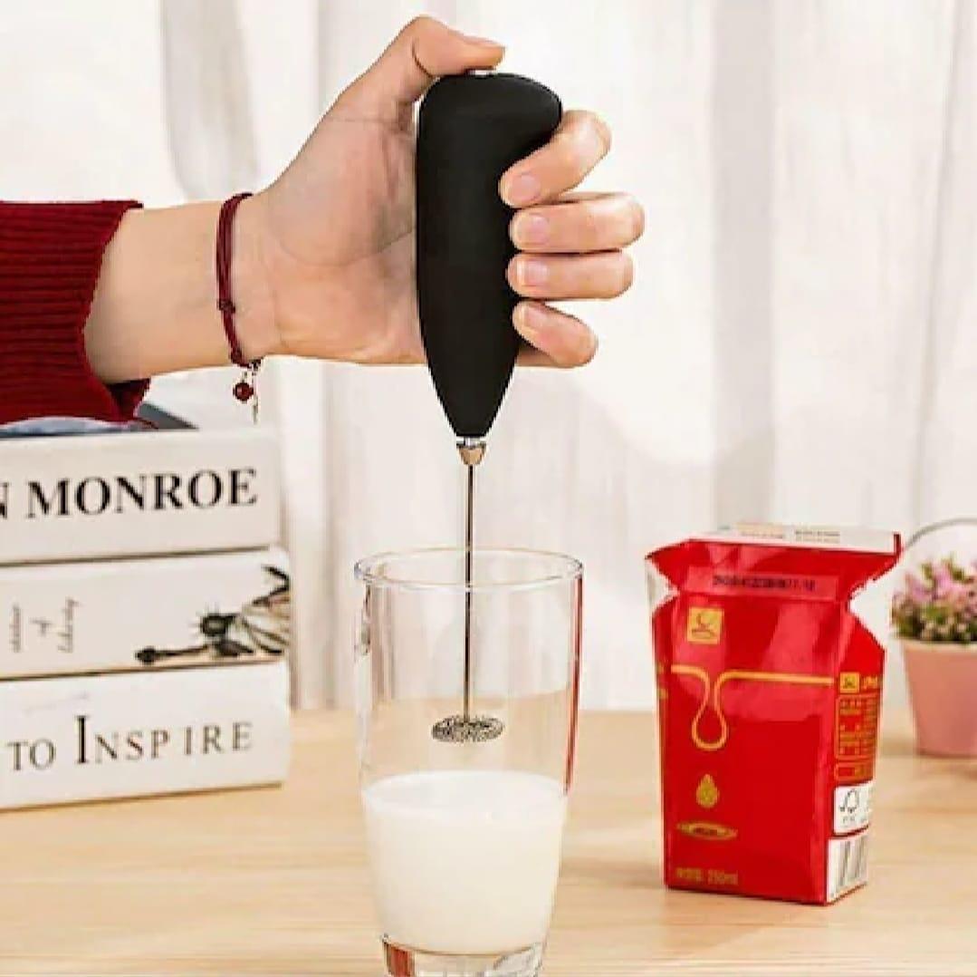 Stainless Steel Milk Frother Black 50ml