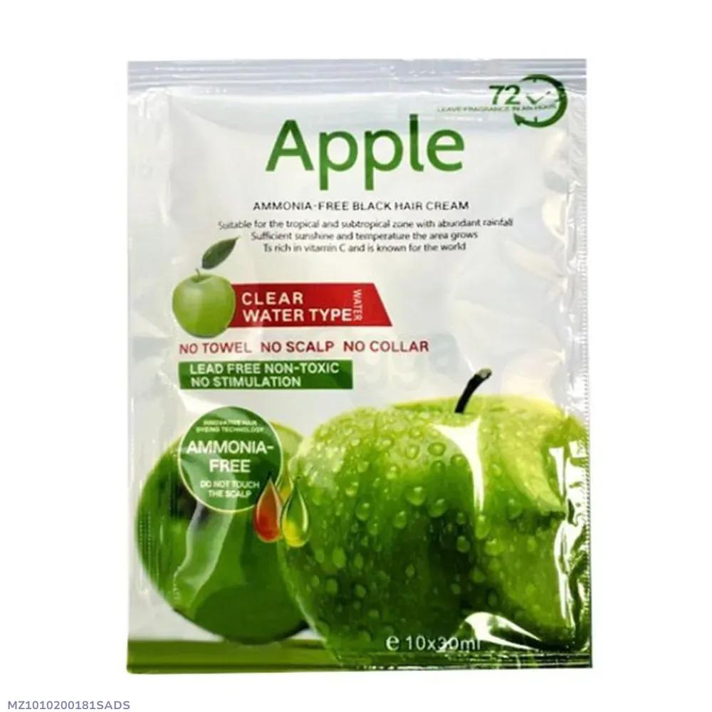 Apple Ammonia-Free Hair Cream 10x30ml Clear Water Type