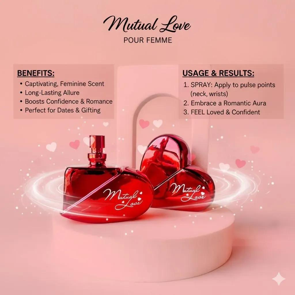 Mutual Love Pour Femme 50ml Red Perfume for Women