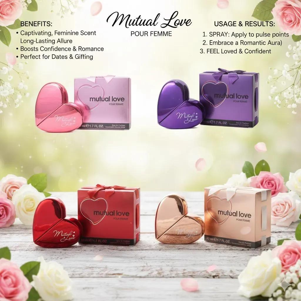 Mutual Love Pour Femme 50ml Red Perfume for Women