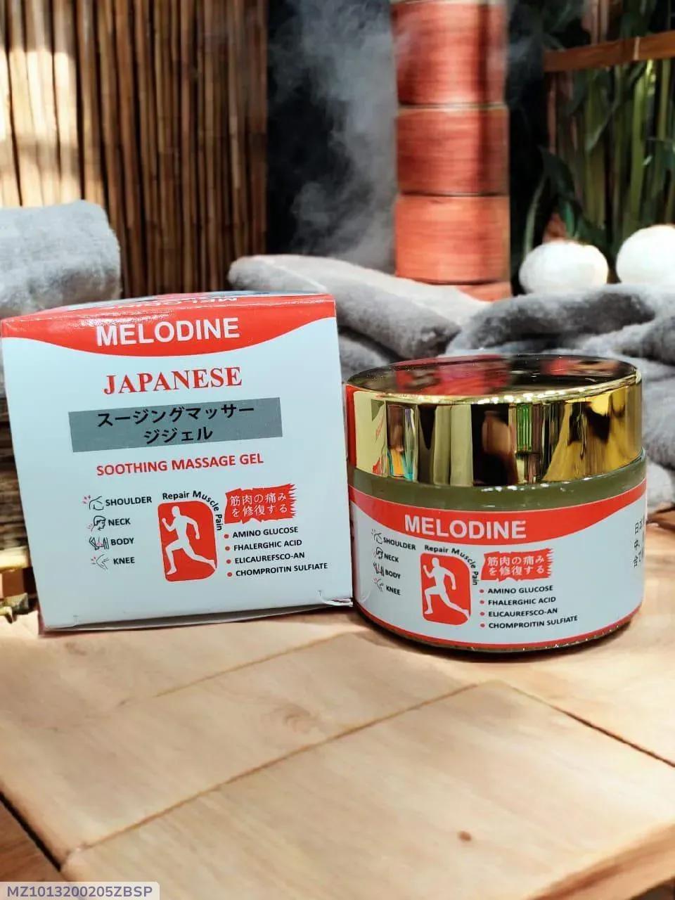 Melodine Japanese Soothing Massage Gel for Joint Pain Relief