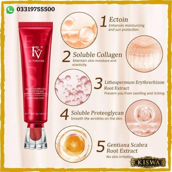 Traveling Girl Red Diamond Foundation 30g Matte Finish