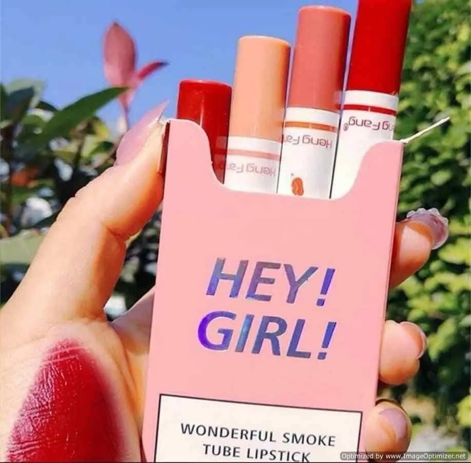 Hey Girl Lipstick Set 4 Shades Long Lasting