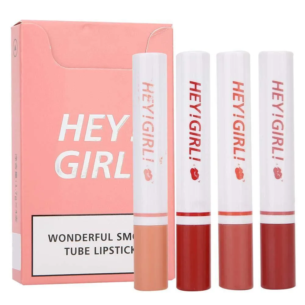 Hey Girl Lipstick Set 4 Shades Long Lasting