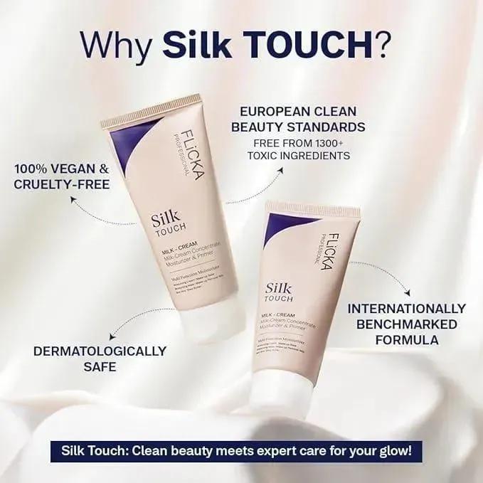 Flicka Silk Touch Milk-Cream Whitening Moisturizer 100gm
