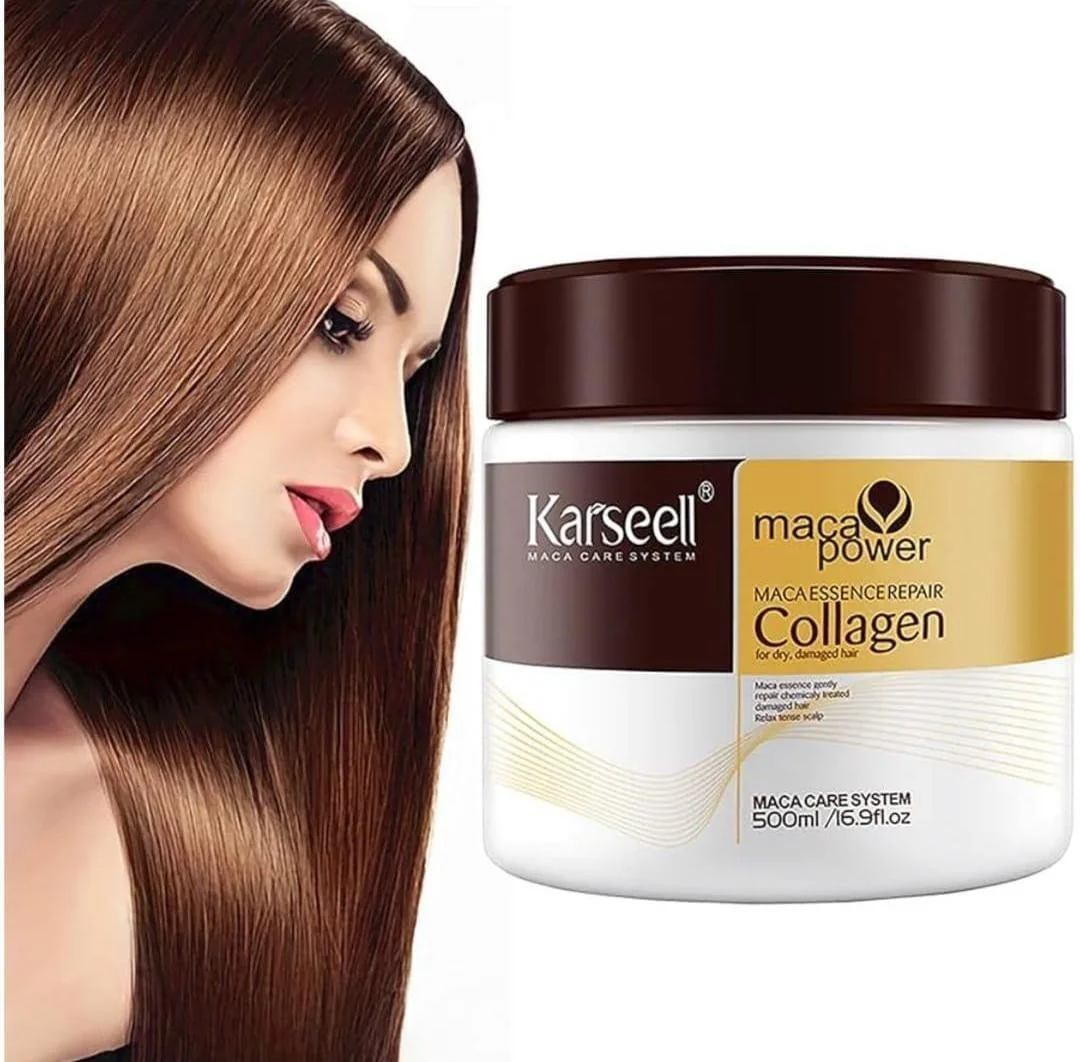 Karseell Maca Power Collagen Hair Mask 500ml for Damaged Hair