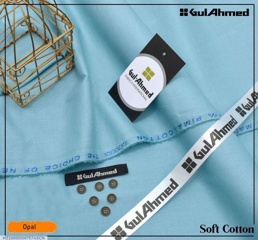 Premium Cotton Suit Turquoise Summer Office Casual Wear
