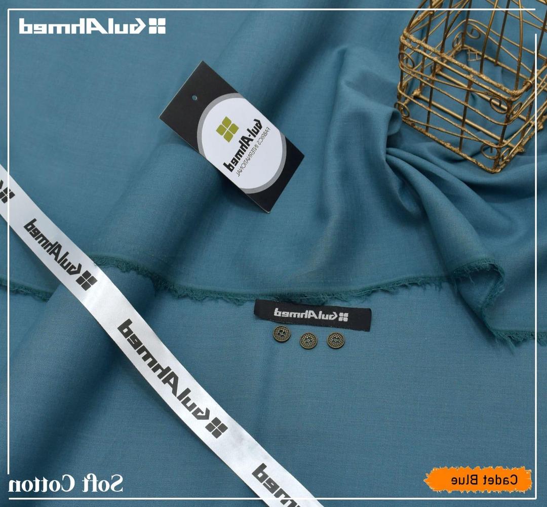 Premium Cotton Suit Cadet Blue Summer Casual Wear