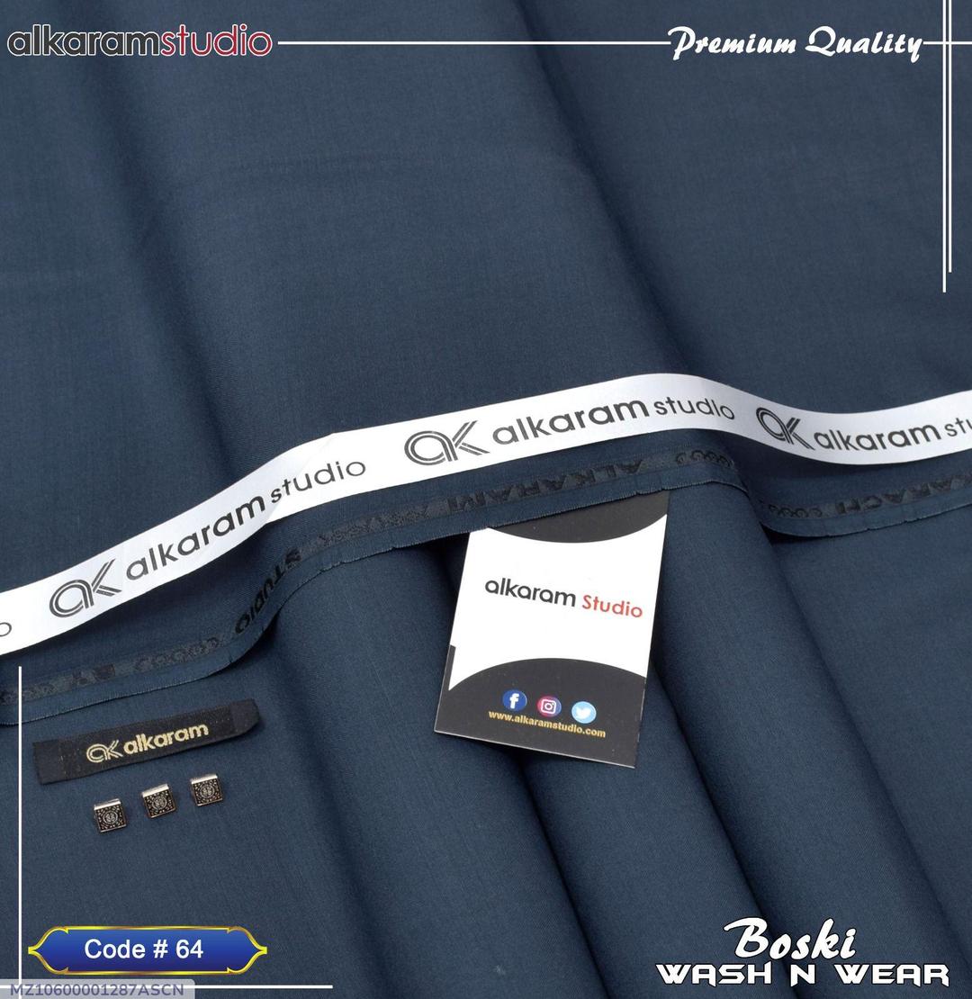 Men's Grey Wash & Wear Plain Suit Summer Casual All Season