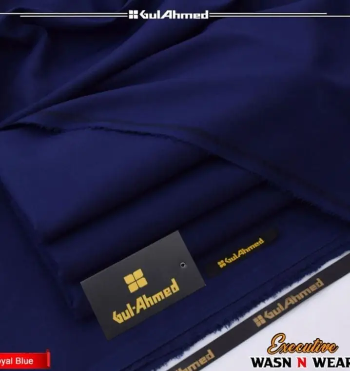 Men’s Unstitched Wash And Wear Plain Suit