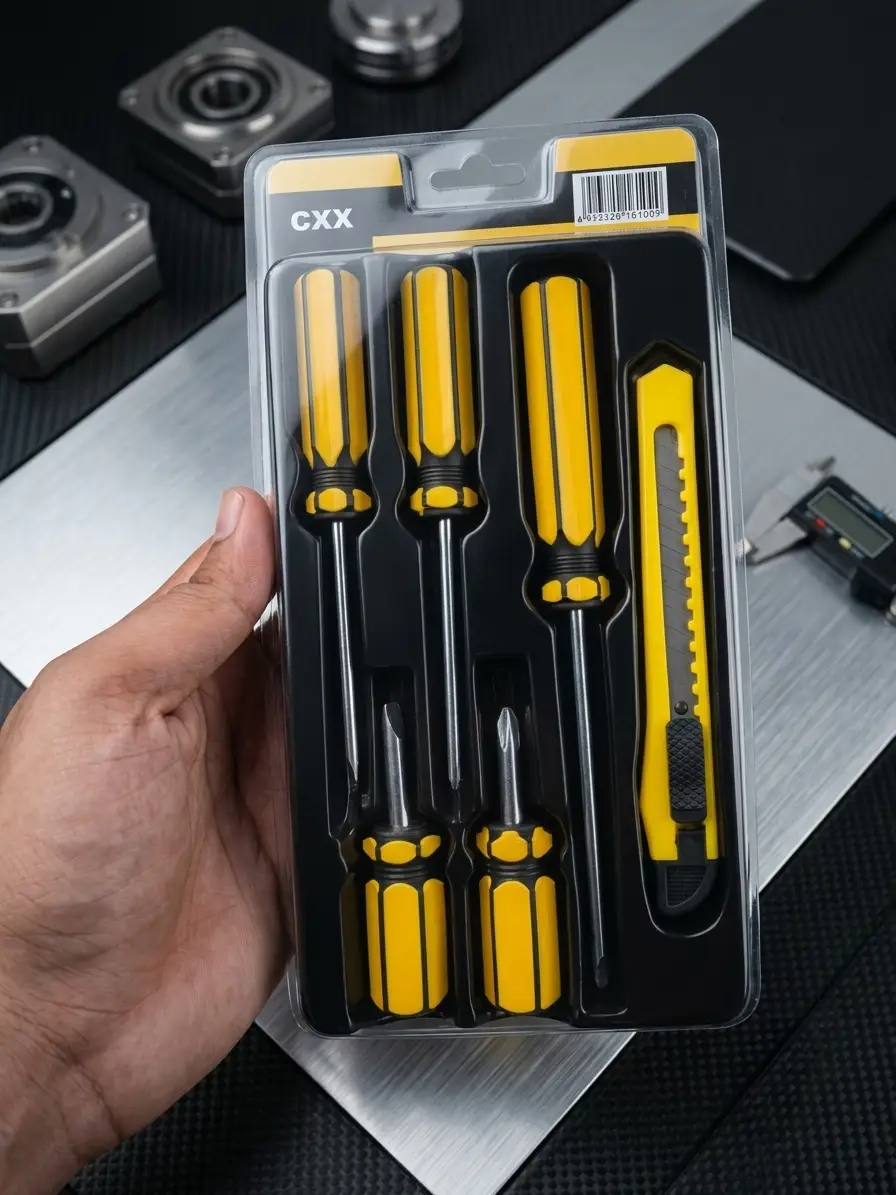6 Pcs Metal Tool Kit Set Easy To Use