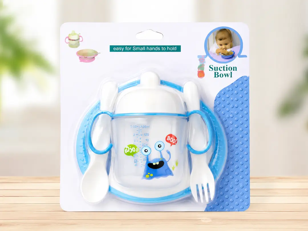 Baby Feeding Spoon Blow Feeder Set