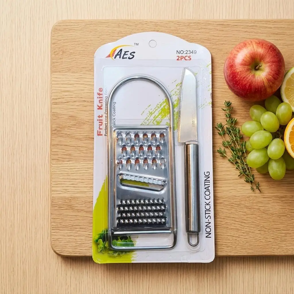 Perfect For Preparing Food Vegetable Slicer Fruit Knife Metal Set