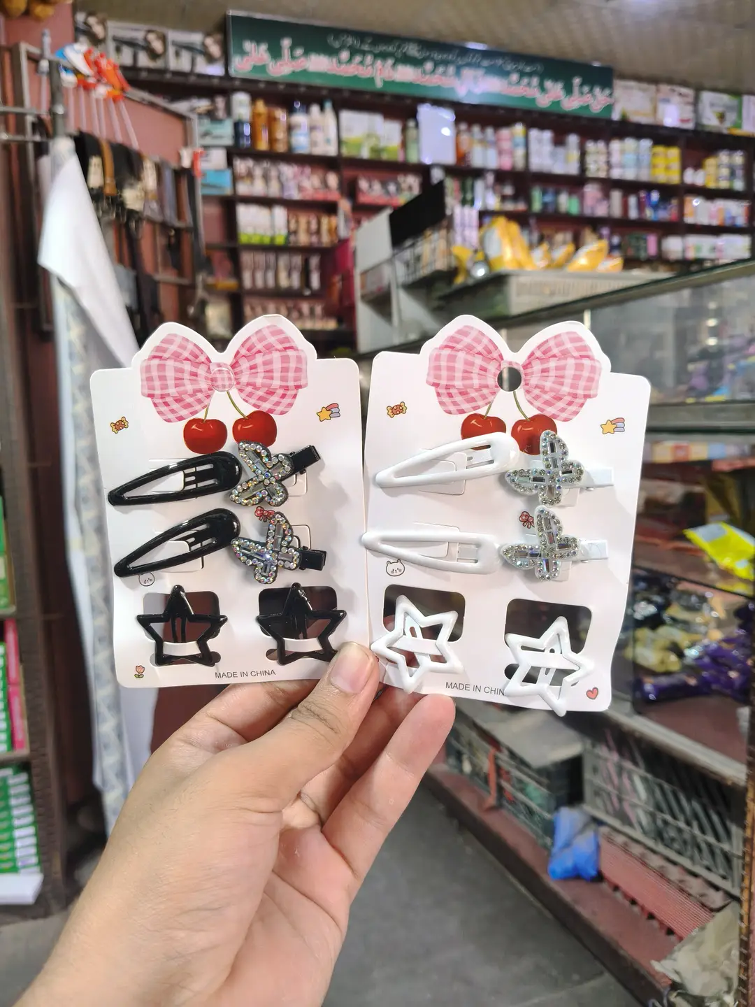 Girl's Beautiful Hair Pins 2 Pack