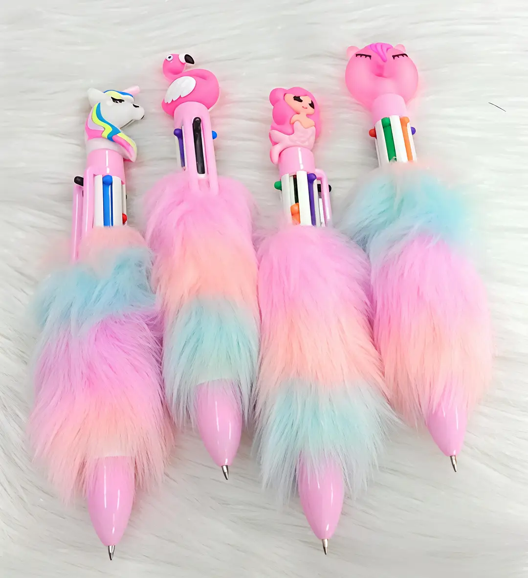 2 Pcs Funky Design 10 In 1 Color Pen For Kids 2
