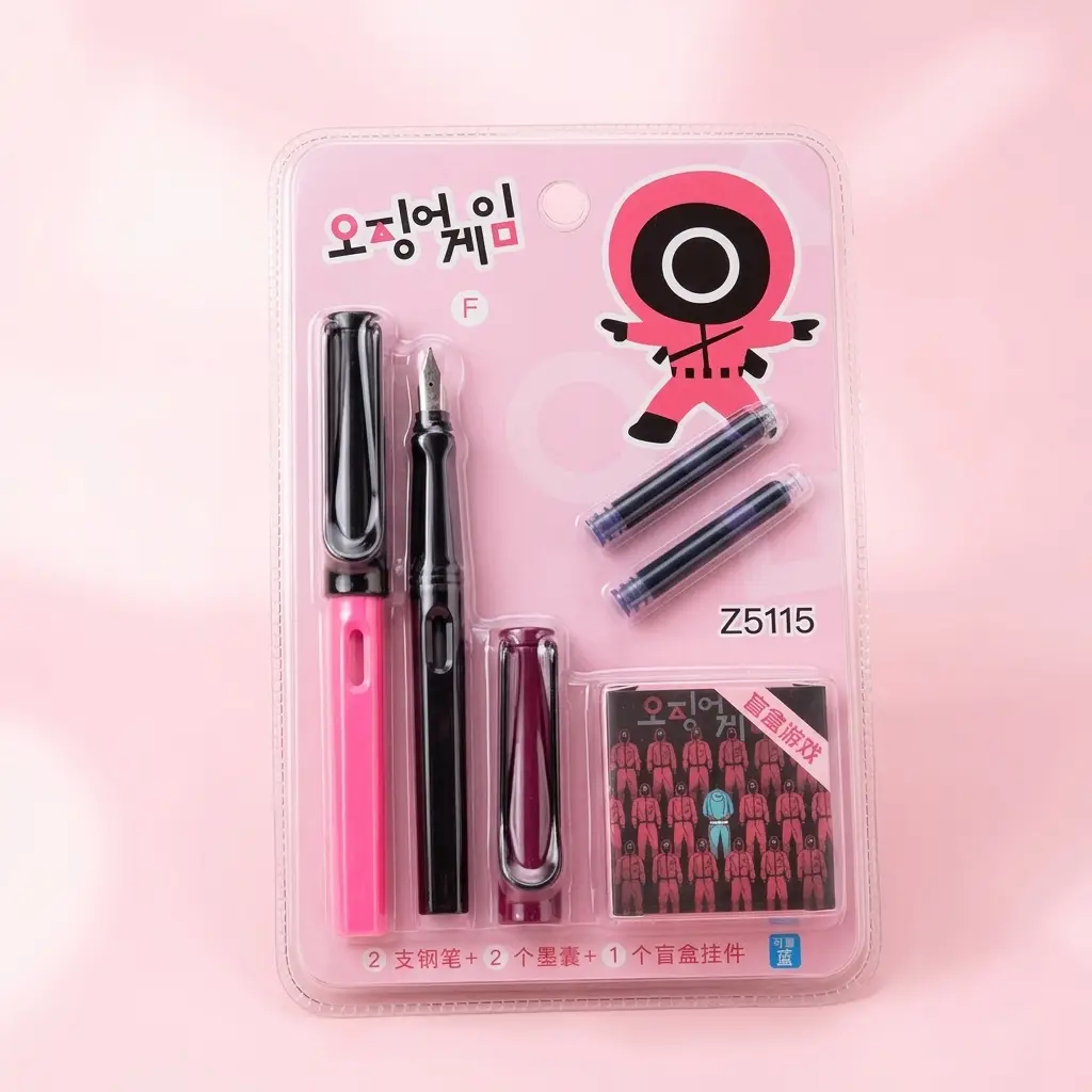 5 in 1 Ink Fountain Pen Set