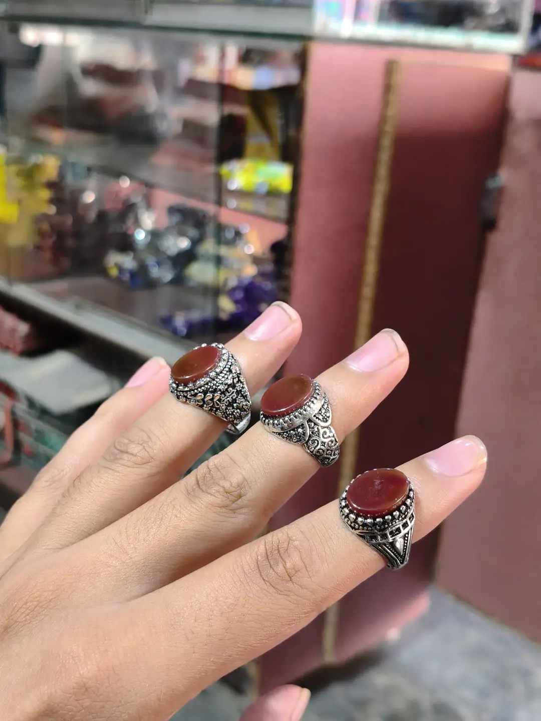 Turkish Design Silver Plated Men's Ring
