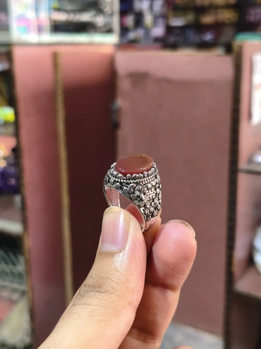 Turkish Design Silver Plated Men's Ring