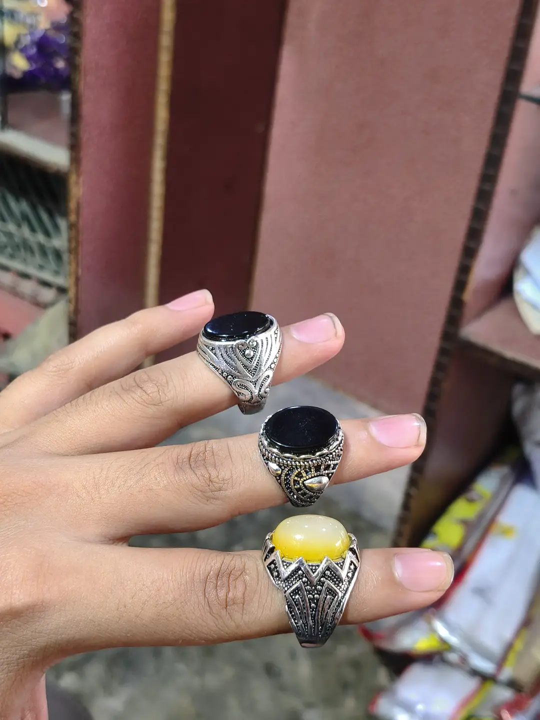 Turkish Design Silver Plated Men's Ring