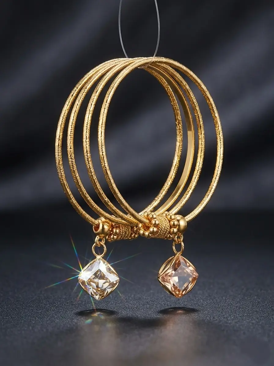 Elegant Kara Bangles Set Daily Wear & Party Look