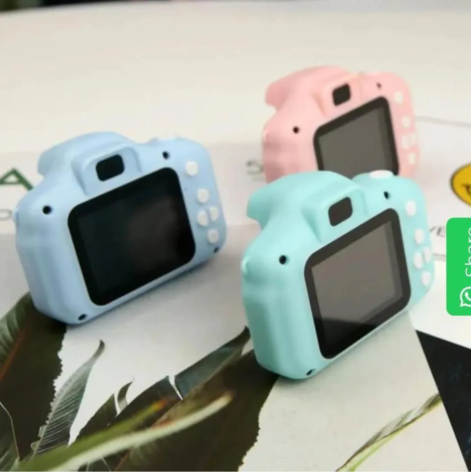 Mini Vintage Digital Camera for Kids ABS Plastic Pastel Colors - Cash on Delivery in Pakistan | Saudaan