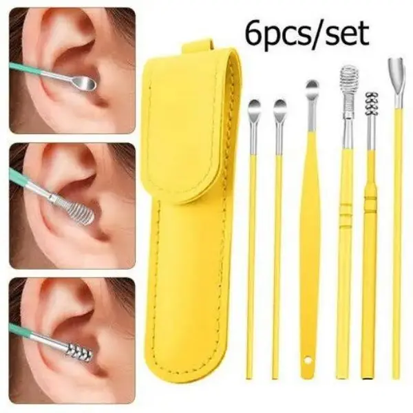 Easy Cleaning Ear Cleaning Tool Kit Pack of 5 PCS