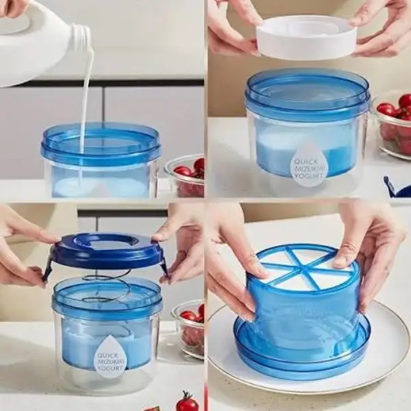Mizukiri Greek Yogurt Strainer – Quick Yogurt & Whey Filter