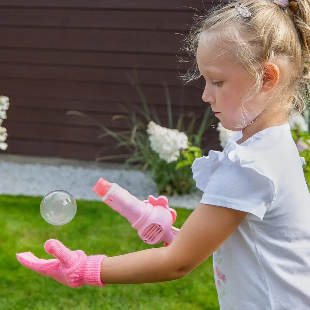 Electric Bubble Wand for Kids with Light & Music