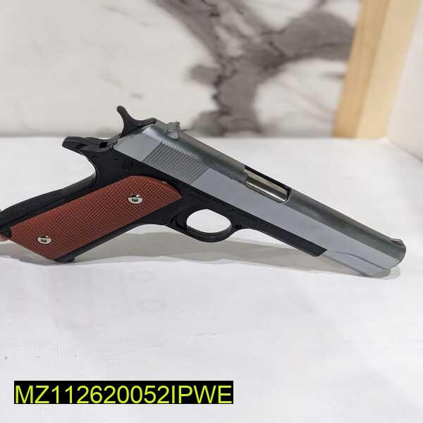 Sturdy Metal Toy Gun for Kids Birthday Party Play