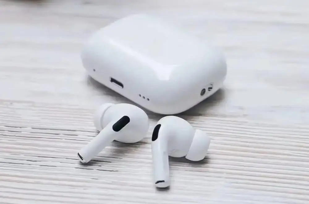 BLACK AIRPODS PRO WIRELESS EARBUDS — MATTE BLACK & WHITE EDITION | PREMIUM SOUND, SLEEK DESIGN & CHARGING CASE