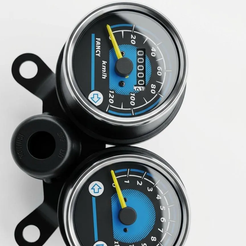 Dual Analog Speed & RPM Gauge Set for Honda 125