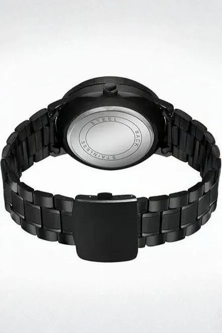 Stainless Steel Spinning Watch Blue Black Pakistan