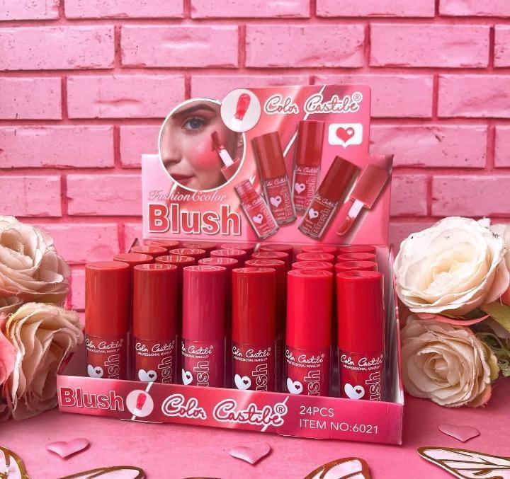 High Pigment Liquid Blush Coral Pink Red Pakistan