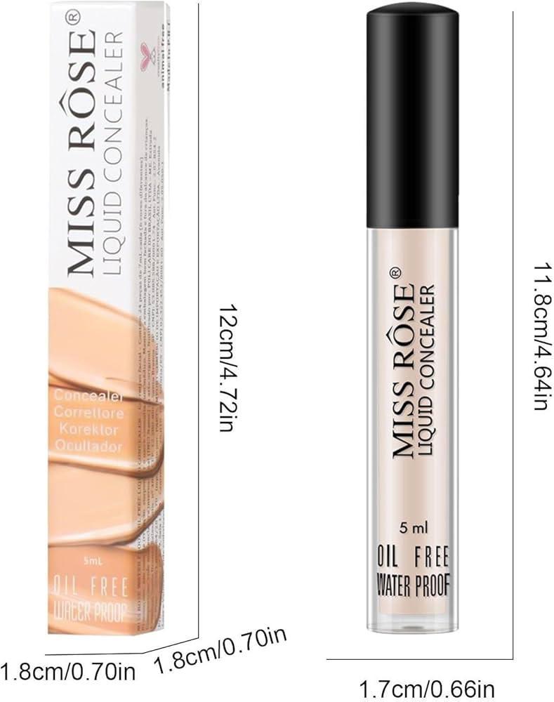 Miss Rose Liquid Concealer Oil Free Waterproof 5ml