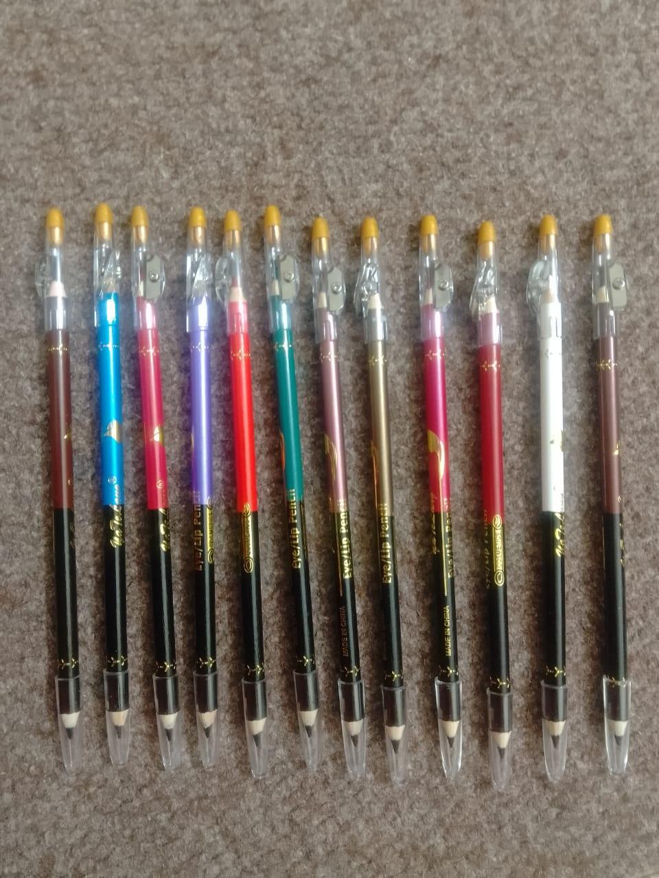 Glitter Eye Pencils 6 Shades Long Lasting Pakistani Makeup