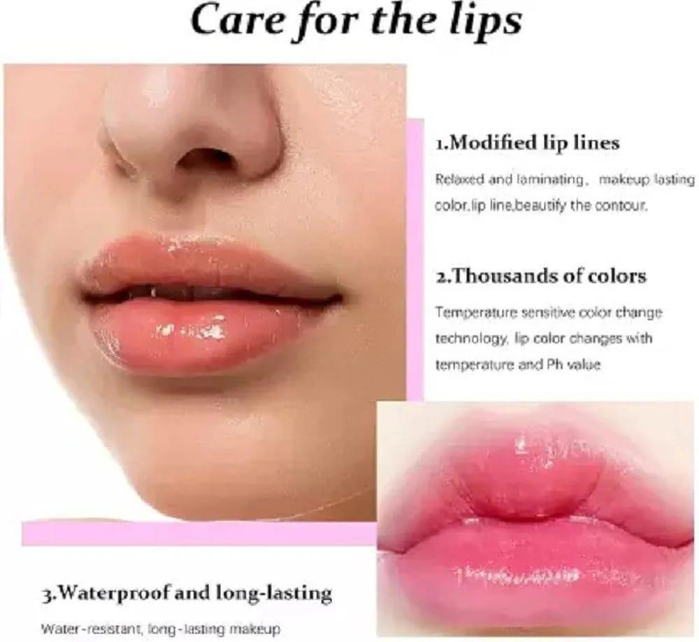 Glossy Lip Balm Pencil Shape Moisturizing Non Sticky