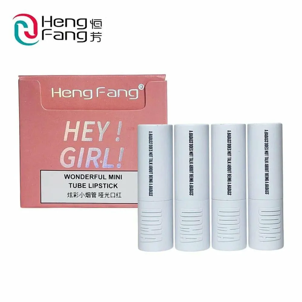 Hey Girl Lipstick Set - Long Lasting, Velvety, Multicolor Shades